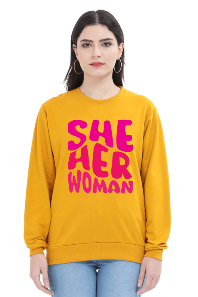 WOMAN'S SWEATSHIRT